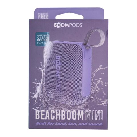 Boompods Beachboom Mini 5 W wasserdichter Mini Lautsprecher fliederfarben