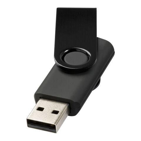 Rotate Metallic 4 GB USB-Stick Priority | schwarz | Gravur | Rückseite | 23 mm x 12 mm | Nicht verfügbar