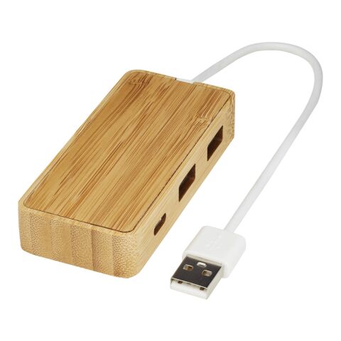 Tapas USB-Hub aus Bambus Standard | natur | ohne Werbeanbringung | Nicht verfügbar | Nicht verfügbar