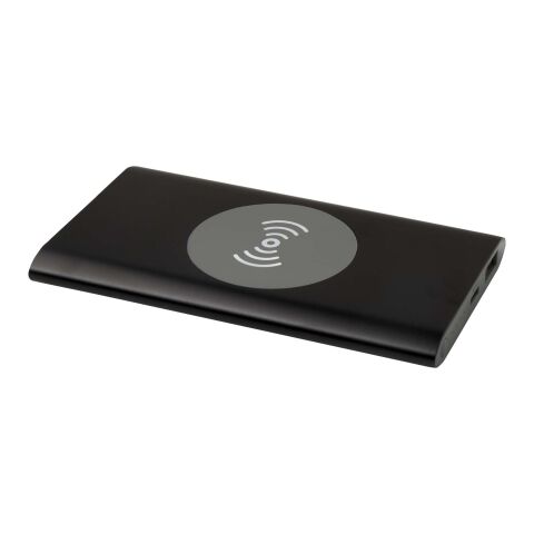 Juice 4000 mAh Typ-C kabellose Powerbank aus recyceltem Aluminium  schwarz