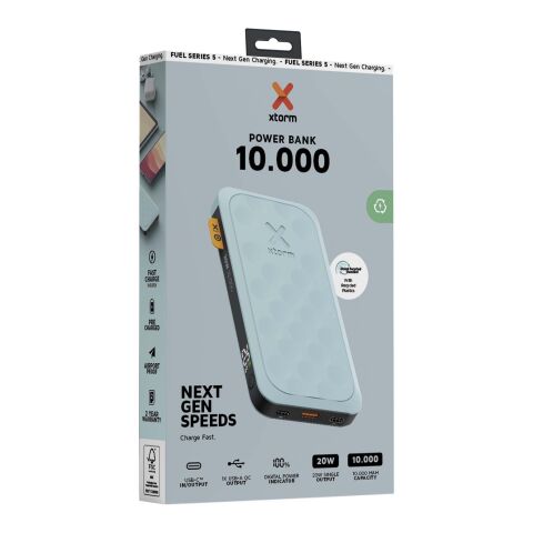 Xtorm FS510 Fuel Serie 10.000 mAh 20 W Powerbank Standard | aquablau | ohne Werbeanbringung | Nicht verfügbar | Nicht verfügbar
