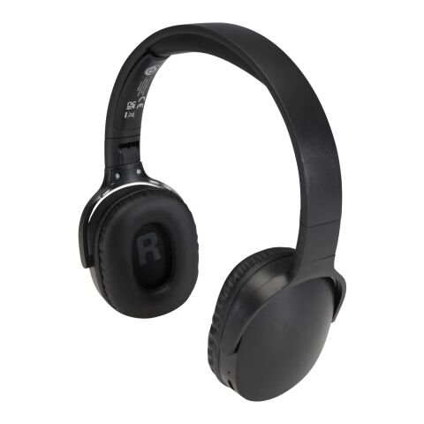 Ancha Over-Ear Wireless Bluetooth® Headset aus recyceltem Kunststoff Standard | schwarz | ohne Werbeanbringung | Nicht verfügbar | Nicht verfügbar