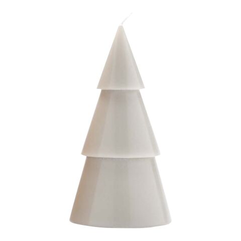 Originalhome Weihnachtsbaum Kerze L hellgrau | ohne Werbeanbringung
