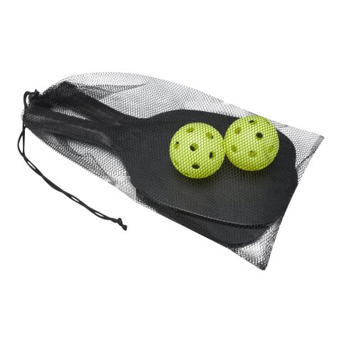Enrique Paddelballset im Netzbeutel Standard | schwarz | ohne Werbeanbringung | Nicht verfügbar | Nicht verfügbar