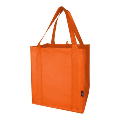 Liberty Tragetasche mit hartem Boden aus recyceltem GRS Non Woven 6 L Standard | orange | ohne Werbeanbringung | Nicht verfügbar | Nicht verfügbar | Nicht verfügbar
