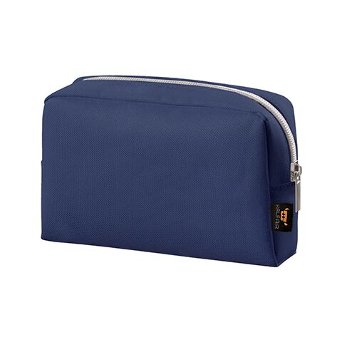 Halfar Reißverschluss-Tasche COLLECT marineblau | ohne Werbeanbringung
