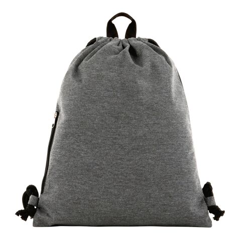 Halfar Zugbeutel JERSEY anthrazit | ohne Werbeanbringung