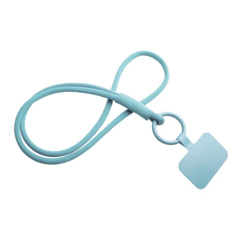 Tubyard Lanyard mit Telefonhalterung und elastischem Band eisblau | ohne Werbeanbringung | Nicht verfügbar | Nicht verfügbar