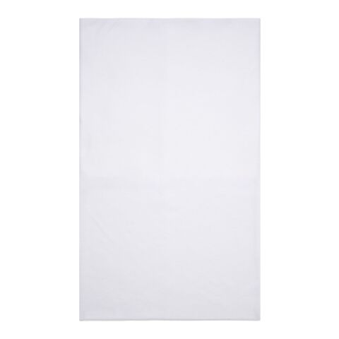 Lara Sublimation-Multi-Schal mit Fleece-Schicht und Säumen weiss | Not applicable | Sublimation | Vorderseite | 250 mm x 500 mm