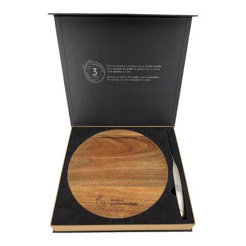 SCX.design K03 Holzschneidebrett und Messerset natur | ohne Werbeanbringung | Nicht verfügbar | Nicht verfügbar