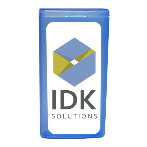 MiniKit Verbrennung transparent blau | Not applicable | ohne Werbeanbringung | Nicht verfügbar | Nicht verfügbar