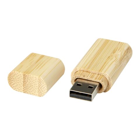 USB-Stick 2.0 aus Bambus mit Schlüsselanhänger natur | 2 GB | ohne Werbeanbringung | Nicht verfügbar | Nicht verfügbar
