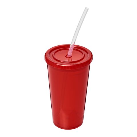 Stadion 350 ml doppelwandiger Becher rot | ohne Werbeanbringung | Nicht verfügbar | Nicht verfügbar