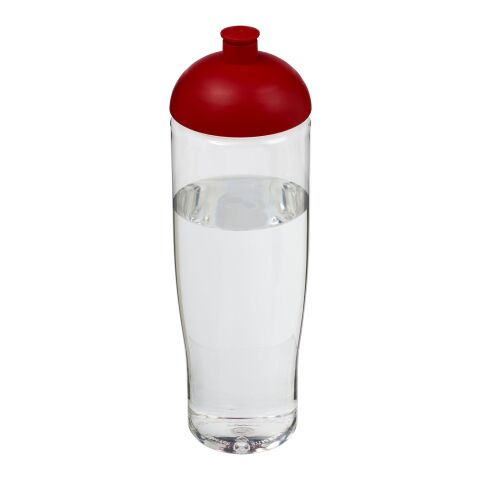 H2O Tempo® 700 ml Sportflasche mit Stülpdeckel transparent-rot | ohne Werbeanbringung | Nicht verfügbar | Nicht verfügbar