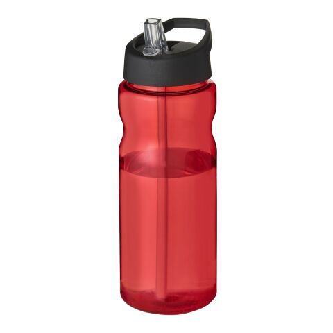 H2O Base® 650 ml Sportflasche mit Ausgussdeckel rot-schwarz | ohne Werbeanbringung | Nicht verfügbar | Nicht verfügbar