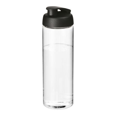 H2O Vibe 850 ml Sportflasche mit Klappdeckel weiß-schwarz | ohne Werbeanbringung | Nicht verfügbar | Nicht verfügbar
