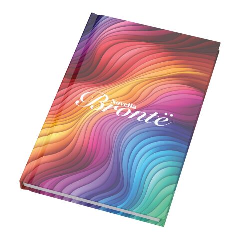 Novella Brontë A5 Hardcover Notizbuch mit glänzendem Finish – 100 Blatt weiß | ohne Werbeanbringung | Nicht verfügbar | Nicht verfügbar
