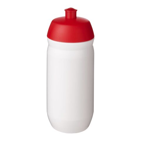 HydroFlex™ 500 ml Sportflasche mit Klappdeckel rot-weiss | ohne Werbeanbringung | Nicht verfügbar | Nicht verfügbar