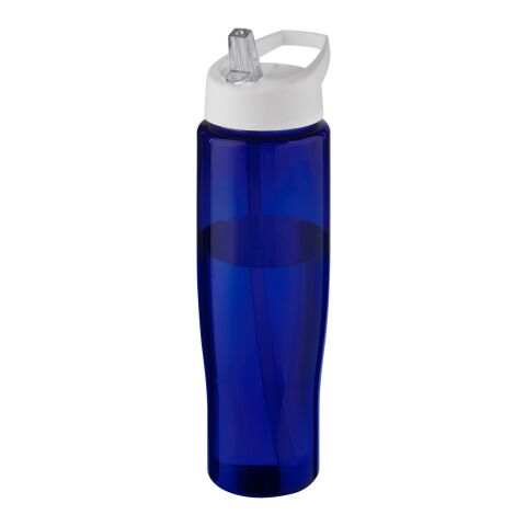 H2O Active® Eco Tempo 700 ml Sportflasche mit Ausgussdeckel weiss-blau | ohne Werbeanbringung | Nicht verfügbar | Nicht verfügbar