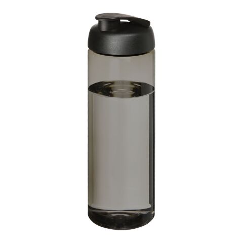 H2O Active® Eco Vibe 850 ml Sportflasche mit Klappdeckel kohle-schwarz | Digitaldruck | rundum | 230 mm x 180 mm