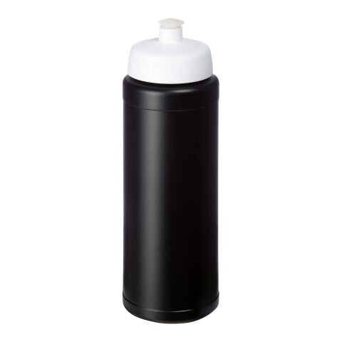 Baseline® Plus grip 750 ml Sportflasche mit Sportdeckel schwarz-weiss | ohne Werbeanbringung | Nicht verfügbar | Nicht verfügbar