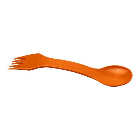 Epsy 3-in-1 Löffel, Gabel und Messer orange | ohne Werbeanbringung | Nicht verfügbar | Nicht verfügbar