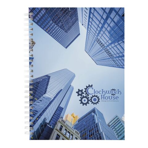 Wire-o gebundenes A5-Notizblock weiß | ohne Werbeanbringung | Nicht verfügbar | Nicht verfügbar