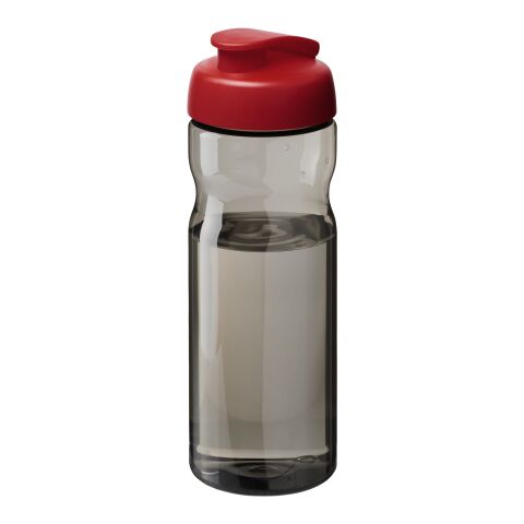 H2O Active® Eco Base 650 ml Sportflasche mit Klappdeckel rot-kohle | ohne Werbeanbringung | Nicht verfügbar | Nicht verfügbar