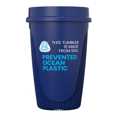 Alto POP 350 ml Becher mit 360°-Deckel transparent blau