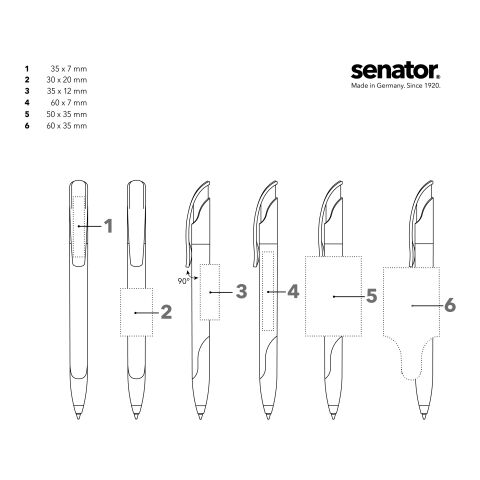 senator Challenger Polished Basic SG Druckkugelschreiber weiß-gelb | ohne Werbeanbringung | Nicht verfügbar | Nicht verfügbar | Nicht verfügbar