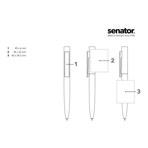 senator Headliner  Soft Touch  Drehkugelschreiber schwarz-gelb | ohne Werbeanbringung | ohne Werbeanbringung | ohne Werbeanbringung | Nicht verfügbar | Nicht verfügbar