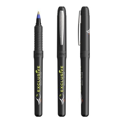 BIC Grip Roller Schwarz-hellgrau | blaue Tinte
