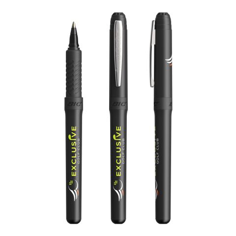 BIC Grip Roller Schwarz-hellgrau | schwarze Tinte | ohne Werbeanbringung | Nicht verfügbar | Nicht verfügbar