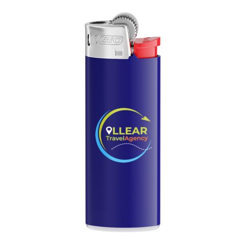 BIC® J25 Standard Feuerzeug marineblau-Weiß-Rot-hellgrau