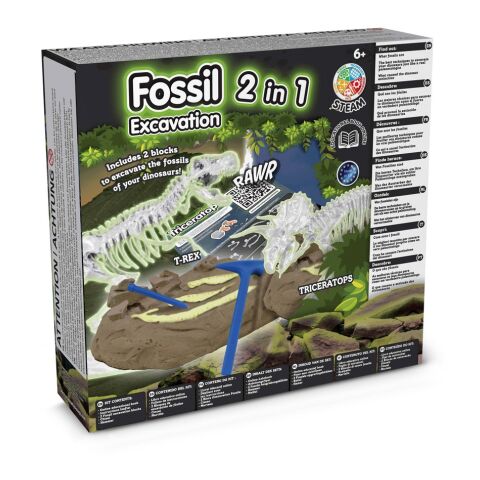 2 in 1 Fossil Excavation Kit I. Lernspiel für Kinder Weiss | ohne Werbeanbringung | Nicht verfügbar | Nicht verfügbar | Nicht verfügbar