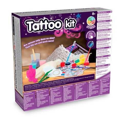 Tattoo Factory Kit I. Lernspiel für Kinder Weiss | ohne Werbeanbringung | Nicht verfügbar | Nicht verfügbar | Nicht verfügbar