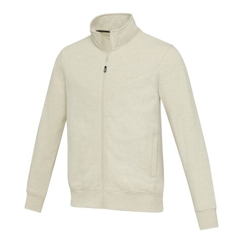 Galena Sweatjacke aus recyceltem Material Unisex Oatmeal | XS