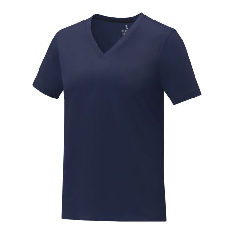 Somoto T-Shirt mit V-Ausschnitt für Damen Standard | navy | XL | ohne Werbeanbringung | Nicht verfügbar | Nicht verfügbar | Nicht verfügbar