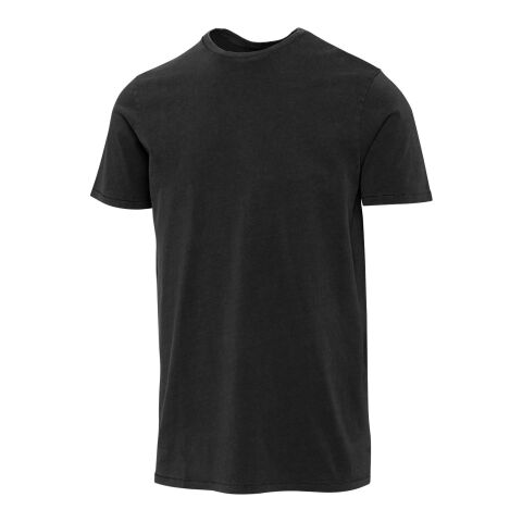 Nanaimo Kurzärmeliges T-Shirt für Herren im Washed Look, 160 g/m2 Standard | schwarz | S | ohne Werbeanbringung | Nicht verfügbar | Nicht verfügbar | Nicht verfügbar