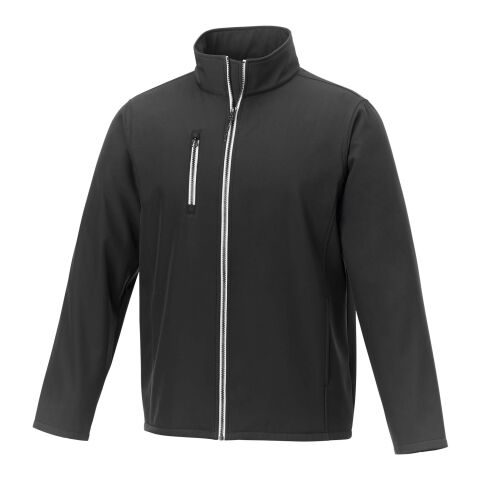 Orion GRS Softshelljacke für Herren aus recyceltem Material schwarz | M