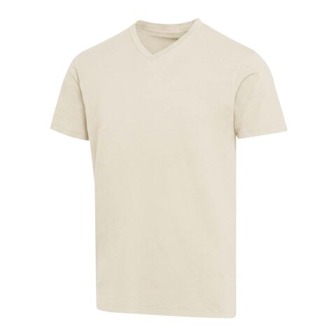 Balfour Kurzärmeliges T-Shirt V-Ausschnitt aus 200 g/m² Bio Baumwolle (OCS), unisex Sandstone | XL
