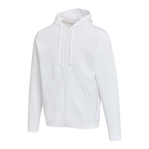 Jasper Kapuzenpullover aus recycelter 280 g/m², Bio Baumwolle (OCS) unisex Standard | weiss | S | ohne Werbeanbringung | Nicht verfügbar | Nicht verfügbar | Nicht verfügbar