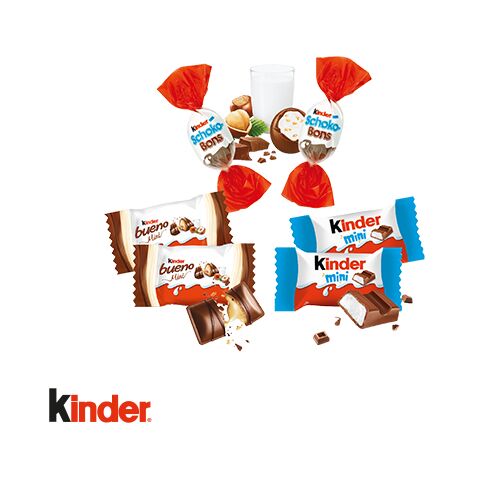 Adventskalender Kinder® „Happy Moments“ bunt | ohne Werbeanbringung
