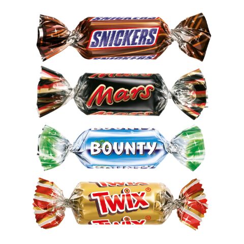 Adventskalender Mars® Miniatures® Mix, Inlay aus Papier bunt | ohne Werbeanbringung