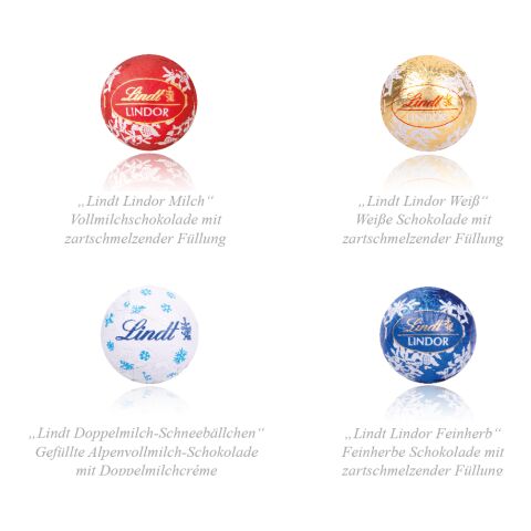 Wand-Adventskalender Lindt "Gourmet Edition", Inlay aus Papier bunt | ohne Werbeanbringung