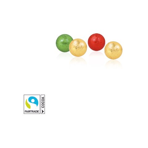 Adventshaus &quot;Edition&quot; Mit Fairtrade® Schokolade Mit Papier-Inlay bunt | ohne Werbeanbringung