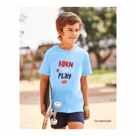 Kinder Valueweight T-Shirt schwarz | 104 cm | Nicht verfügbar | Nicht verfügbar | Nicht verfügbar