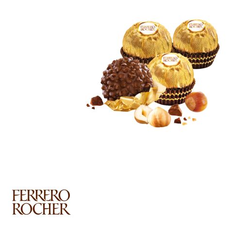 Süße Präsentbox "Maxi" bunt | ohne Werbeanbringung | FERRERO Rocher