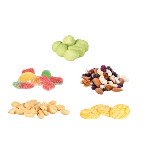 Werbe-Snack-Dose bunt | ohne Werbeanbringung