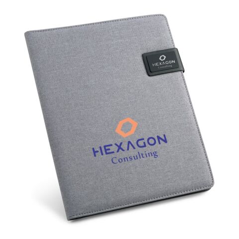 RIORDAN. A4-Schreibmappe aus Leinenimitat und PU mit linierte Seiten Schreibblock Blau | ohne Werbeanbringung | Nicht verfügbar | Nicht verfügbar | Nicht verfügbar